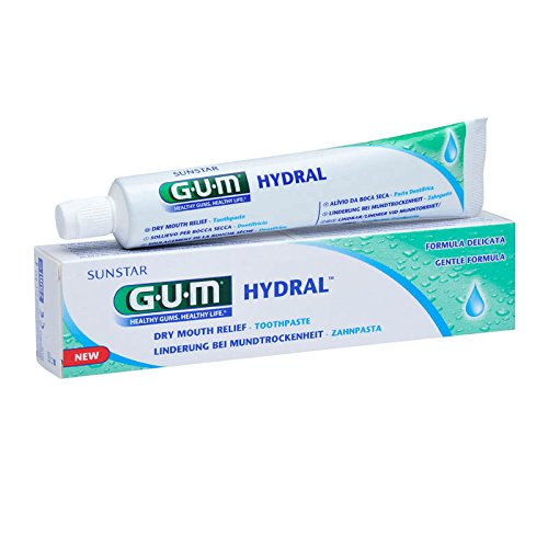GUM HYDRAL Toothpaste 75 ml, Pack of 2 (2X 75ml)