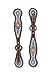 Weaver Leather Savannah Ladies Spur Strap Metallic Turquoise/Brown