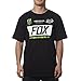 Fox Racing Mens Monster Paddock Short-Sleeve Shirt X-Large Black