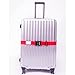 Luggage Strap - Aomidi 3 Digit Combination Luggage Straps Suitcase Belt For Travel (RED)
