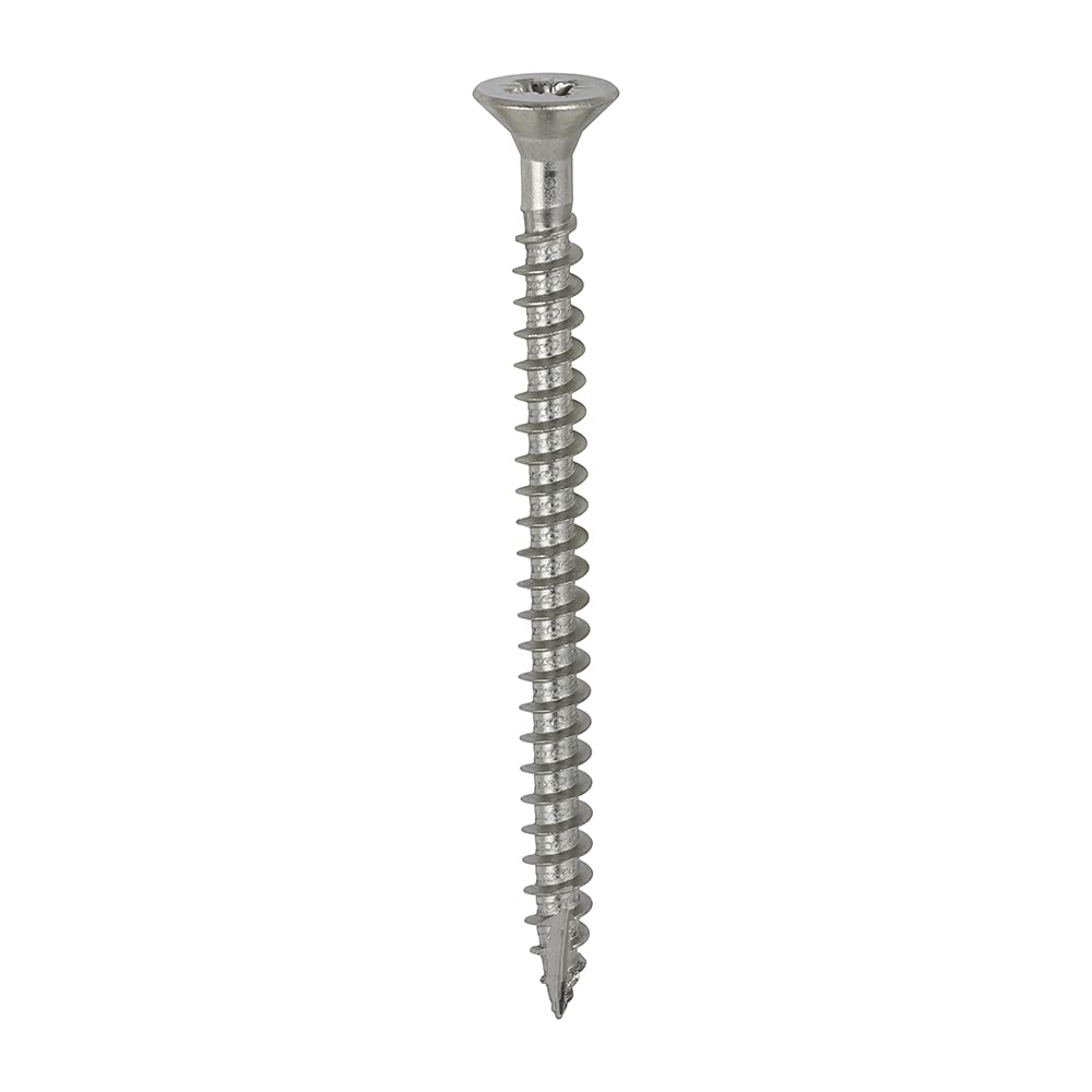 TIMCO Classic Multi-Purpose Screws - PZ - 6.0 x 80 - A4 Stainless Steel - Box of 200