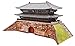 KERANOVA 369 Clever Paper 55 Piece Namdaemun Gate, Seoul, South Korea 3D Puzzle, 27.5 x 12.5 x 13 cm, 1/160 Scale, Multi Color