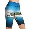 Hoge Taille Yoga Shorts Jefaira Strand Middellandse Zee Noordkust Vrouwen Bike Shorts Yoga Workout Running Compressie…