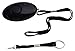 Vigilant 135dB Personal Alarm Professional Series with Belt Clip, Wrist Strap and Emergency Grenade Pin Rip Cord Activation (Available in Black or Clear Blue)