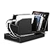 EasyAcc Single-deck Multi-device Charging Organization Station Docks Stand for Smart Phones and Ipads Tablets iPhone 7/7 plus Samsung Galaxy S8/ S8 Plus Black Pu Leather
