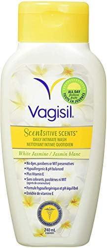 Vagisil Scentsitive Scents Plus Daily Feminine Intimate Vaginal