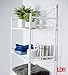 LDR INDUSTRIES White 163 3000WT 3PC Bath Organizer KIT