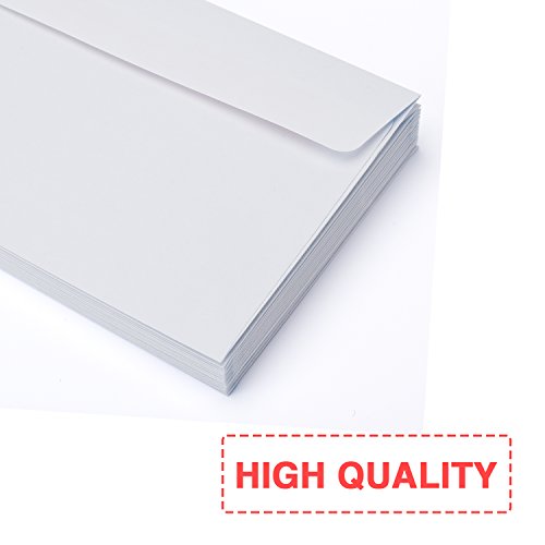 Acko 10 500Pack Double Window Envelopes Self Seal Security Envelopes