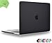MacBook Pro 13 inch Case 2018 2017 2016, UESWILL Smooth Matte Hard Case for MacBook Pro 13-inch, 2/4 Thunderbolt 3 Ports (USB-C), with/Without Touch Bar, Model A1989/A1706/A1708, Black
