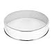 Gabkey Professional Fine Mesh Flour Sifter Round Stainless Steel Flour Sieve Set of 6