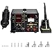 VIVOHOME 3 in 1 853D SMD Soldering Iron Hot Air Heat Gun Rework Station with DC Power Supply 110V