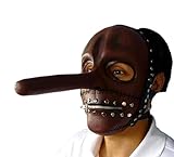Chris Fehn Latex Mask RED Slipknot Halloween Costume