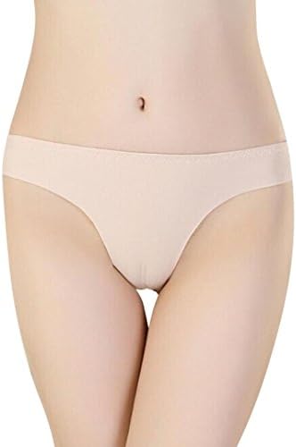 OVERMAL 2016 Women Thong Cotton Spandex Gas Seamless Crotch Underwear (Flesh)