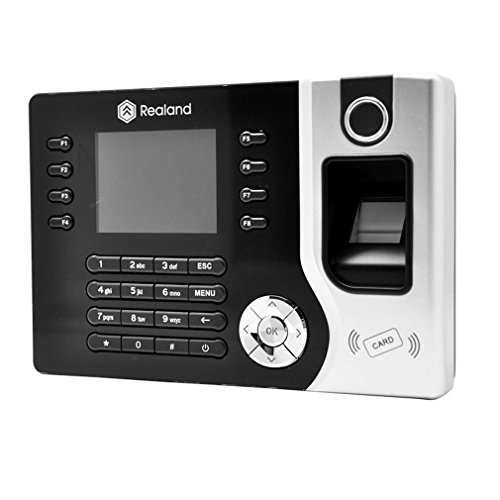 Realand 2.4" Biometric Fingerprint Time Attendance Machine Time Clock A-C071 UB - Thumbnail 4