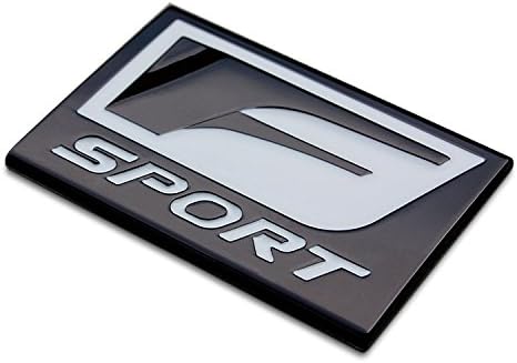 Amazon Fスポーツ車のロゴのステッカー3dメタルエンブレムを取り付ける時はバッジステッカー車のスタイリング自動車の装飾アクセサリーレクサスrx Esのためのものです エンブレム 車 バイク