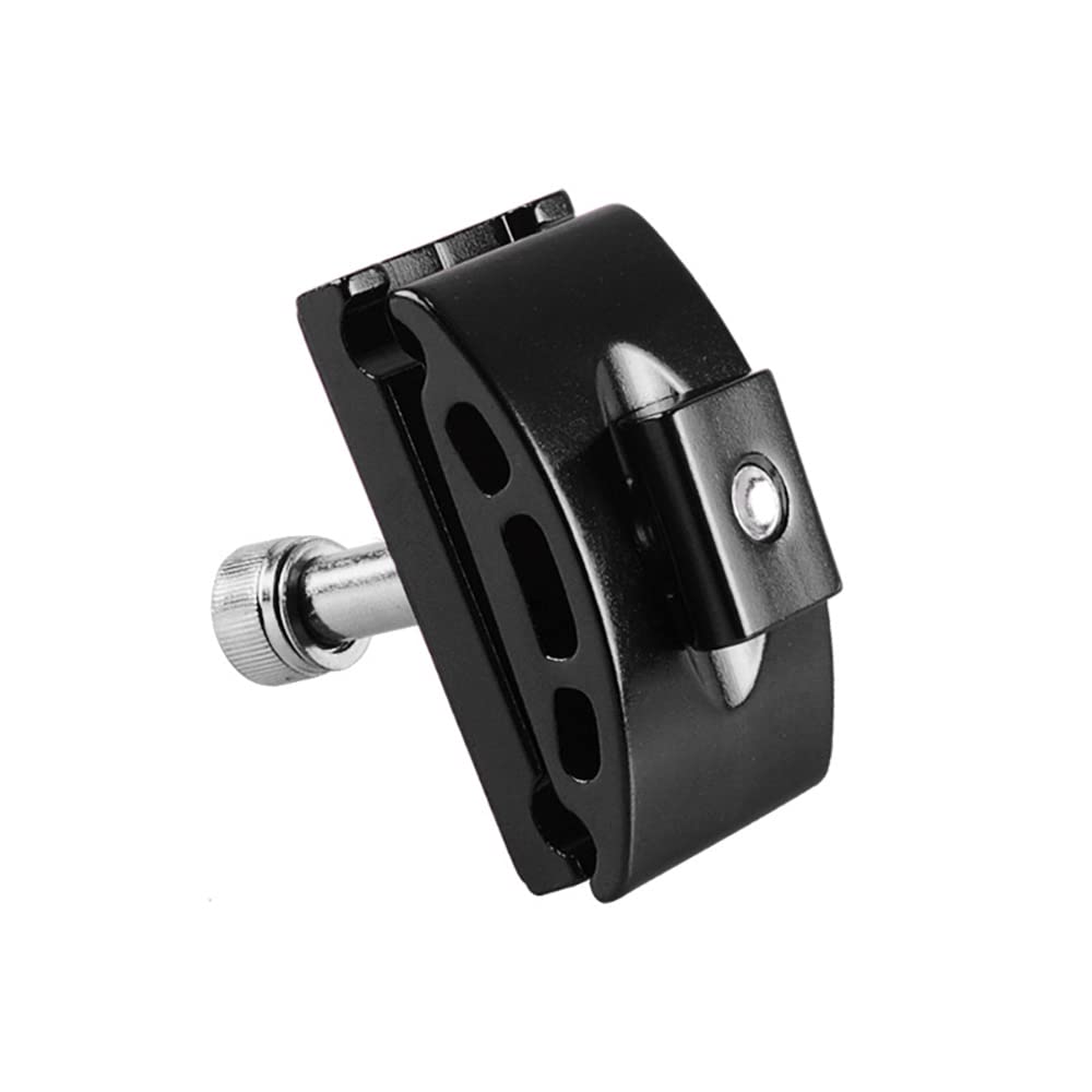 Bicycle Seat Tube Head Single Nail Sitting Rod Clamp Head Saddle Tube Joint Head Seat Tube Joint Repair Parts (Black)