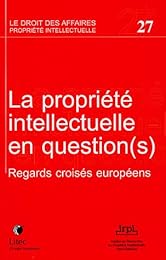 La  propriété intellectuelle en question(s)