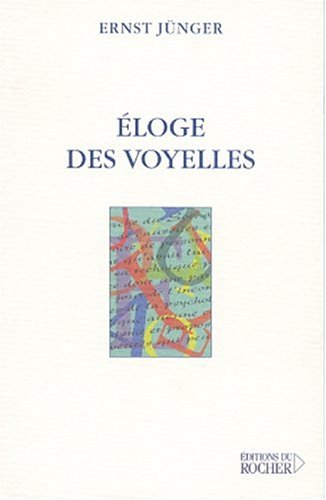 Éloge des voyelles
