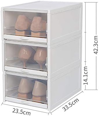 Push-Pull Transparent Shoe Box 