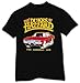 Dukes of Hazzard Youth General Lee T-shirt Childrens Black (Youth Small)
