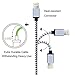 iPhone Cable,5Pack 3FT Charging Cord - Nylon Braided USB Lightning Charger for iPhone 7,SE,5,5s,6,6s,6 Plus,iPad