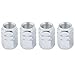 SUBANG 24 Count Car Auto Tyre Tire Valve Stem Covers Caps, Silver