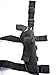 Outbags OB-12TAC (RIGHT) Nylon Tactical Drop Leg Holster for Colt Dan Wesson 357 8