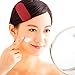 Boao 12 Pieces Hair Fringe Grippers for Man Woman Hair Grip Hair Fringe Sticker 6 Pairs Hair Holders for Black Pink Red
