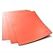 Orange Rubber Stamp Sheet for Laser Engraving Machine with A4 Size 2.3mm (Orange)