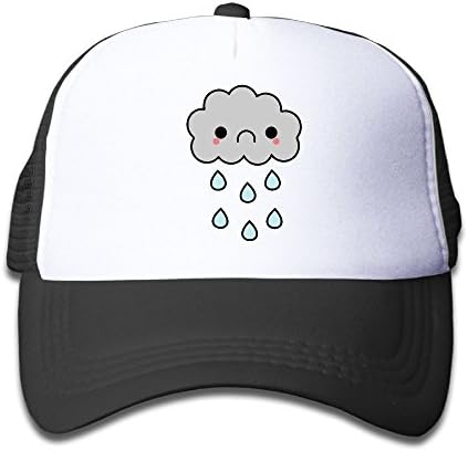 HAIDILUN Sad Cloud Baby Kids Lightweight Quick Drying Mesh-Back Adjustable Cap UV Protection Caps