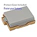 Kastar Battery and Charger with Car Adapter for Canon Digital SLR EOS Rebel XS, EOS Rebel T1i, EOS Rebel XSi, EOS 450D, 500D, 1000D, Kiss F, Kiss X2, Kiss X3 as Canon LP-E5 Battery
