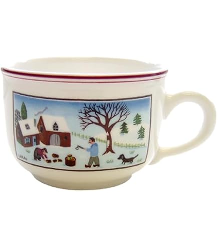 Amazon.com | Villeroy & Boch Design Naif Cream Soup Cup, Premium