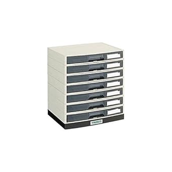 Amazon Co Jp Trusco Aレターケース 積み重ねタイプ 横浅型7段 La4s7s 産業 研究開発用品