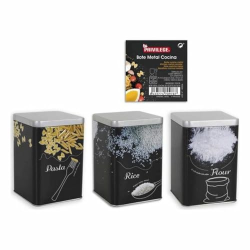 Privilege Metalldose (10,2 x 10,2 x 15 cm)
