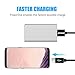 USB 3.0 Type C Cable, YBWM Nylon Braided USB A to C Cord Fast Charging Sync Cable Set of 3, Usb C Cables Quick Charge for LG V20 G6 G5, Nexus 6P 5X, Nintendo Switch, Google Pixel, Samsung S8, S8 plus