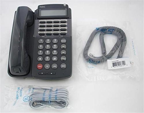 NEC Electra Professional ETW-16DC-1 / 730011 Black 16 Button Phone with LCD Phone