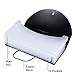 A6 Small Expanding Portable Hand-Held Accordian File Folder File Organizer Wallet for Cards Coupons Receipt Tax Item or Changes, 10.32X5.31 inches, 13 Pockets (Black)
