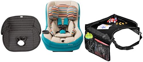 Maxi Cosi Pria 70 Convertible Car Seat in Bohemian Blue with Star Kids Snack & Play Travel Tray and Waterproof Seat Liner