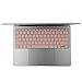 Mosiso Protective Keyboard Cover Skin for NEWEST MacBook Pro 13 Inch A1708 (No Touch Bar, Release October 2016), Rose Quartz