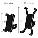 Bike Phone Mount By GRHOSE, Bike Mount Bike Holder Outdoor Riding and Cycling Universal Cradle Fits, Mountain, City & Road Shock Absorption