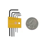 Wiha 35393 5 Piece Mini L-Key Short Hex SAE Set
