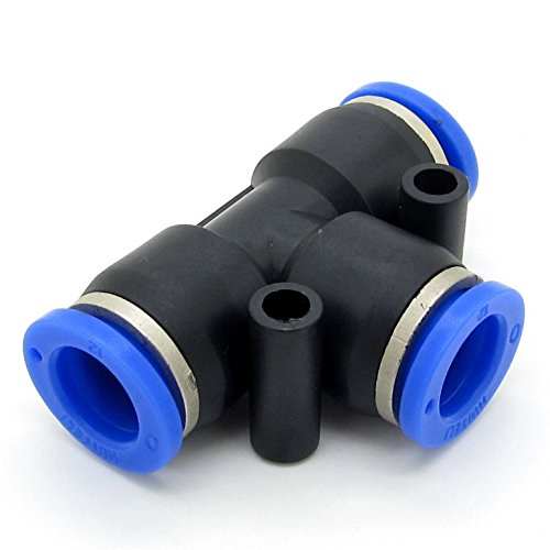 12mm Tjunction Push In Equal Tee Pneumatic Fittings Air Quick
