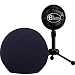 Professional Microphone Cover Foam Microphone Windscreen Wind Cover for Blue Snowball,Black primary