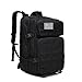 Z ZTDM Military Tactical Backpack, Large 3-Day Assault Pack, 40L/50L Outdoor MOLLE System Rucksack, Bug Out Survival Bag for Camping Hiking, Heavy Duty, Upgraded Waterproof 900D Oxford (40L Black)