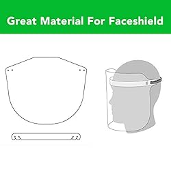 (5 Pack) PET Sheet Panels - 16" x 20" x 0.04" Clear