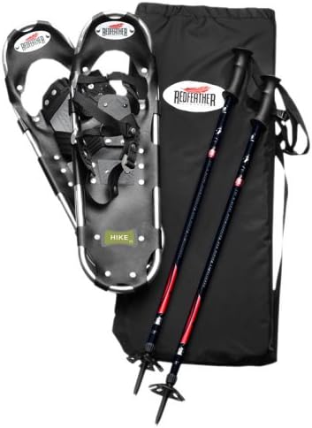 Redfeather Wanderung 25 Combo Schneeschuhe Stocke Und Tasche Amazon De Sport Freizeit
