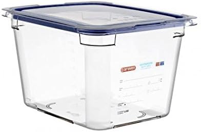 Araven - Recipiente de policarbonato con tapa