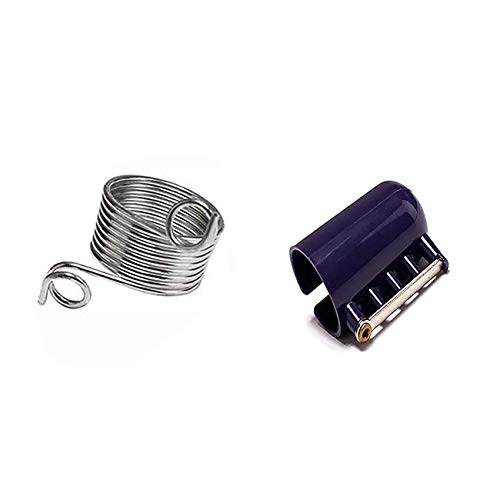 YICBOR Metal Knitting Thimble Norwegian with 2 Yarn Guides #624144 Knitting Thimble with 4 Yarn Guides #624147