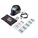 Welding Helmet, Tacklife PAH01D Solar Power Auto Darkening Welding Helmet with Adjustable Shade Range DIN 9-13/Grind DIN 4 and 4 Premium Sensors, Highest Optical Class (1/1/1/1), High Impact Polyamide