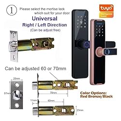 JUCFRDNJ Biometric Fingerprint Door Lock K7